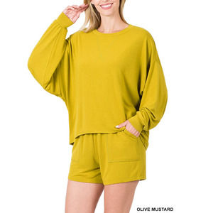 Women Oversized Top & Short Set